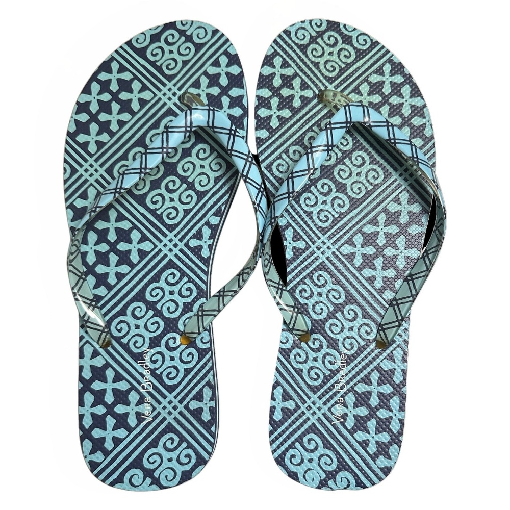 Vera Bradley Flip Flops - Cuban Tiles